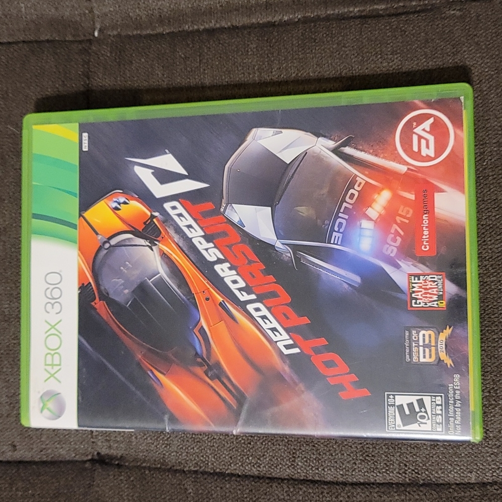 Xbox 360 need for speed hot pursuit